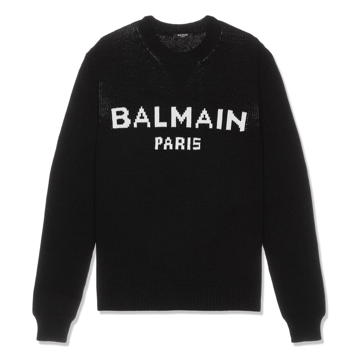 BALMAIN Oversized Embellished Logo Sweater