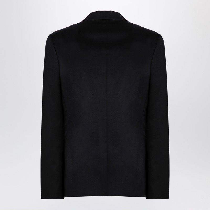 BALMAIN Elegant Black Wool Jacket