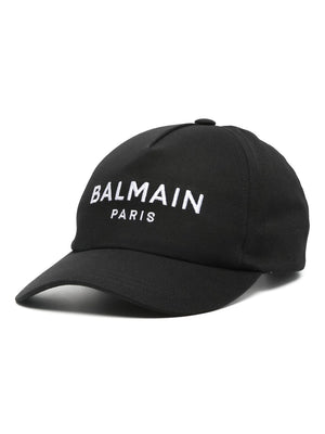 BALMAIN Men's Signature Logo Baseball Hat