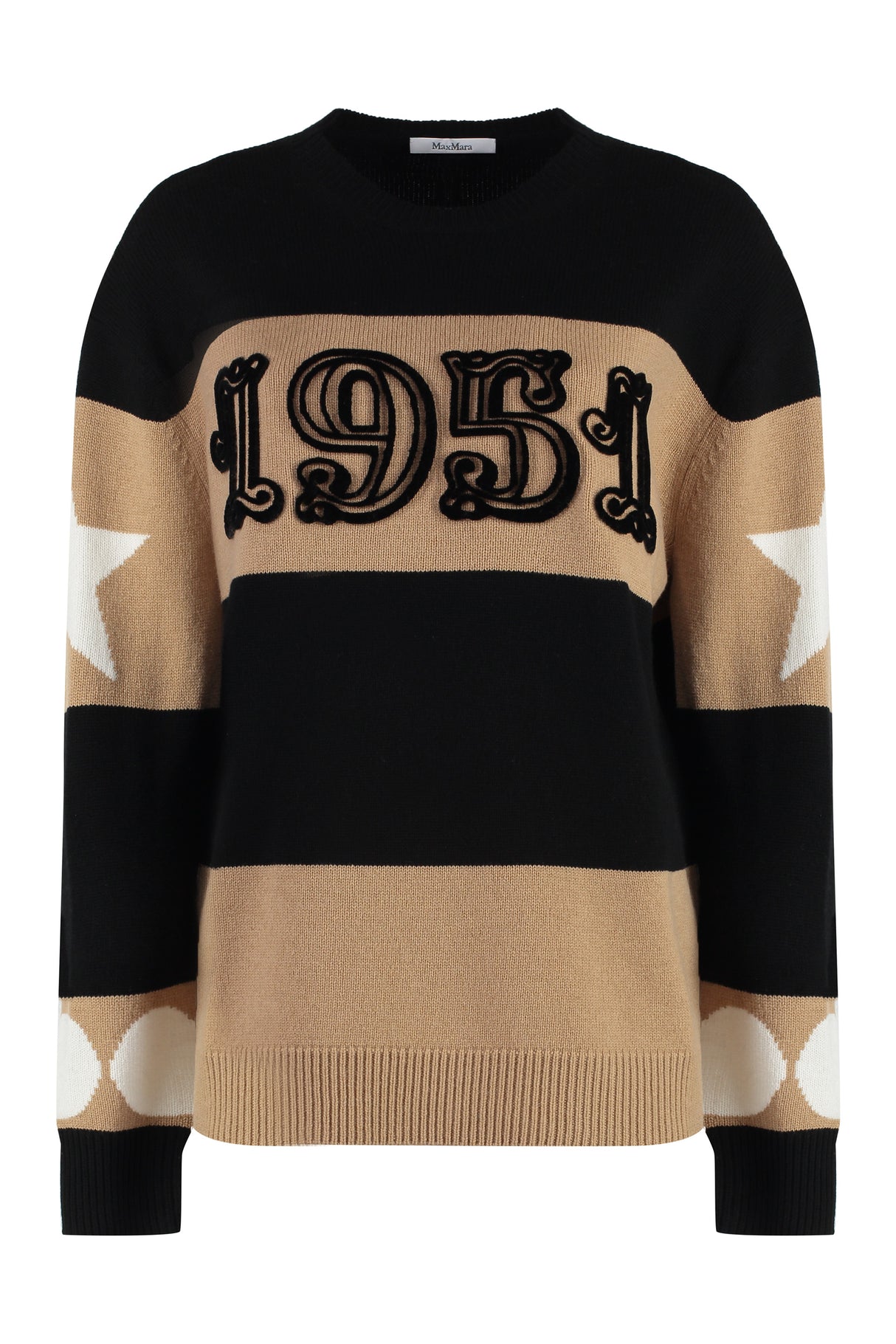 MAX MARA Luxurious Wool-Cashmere Blend Sweater