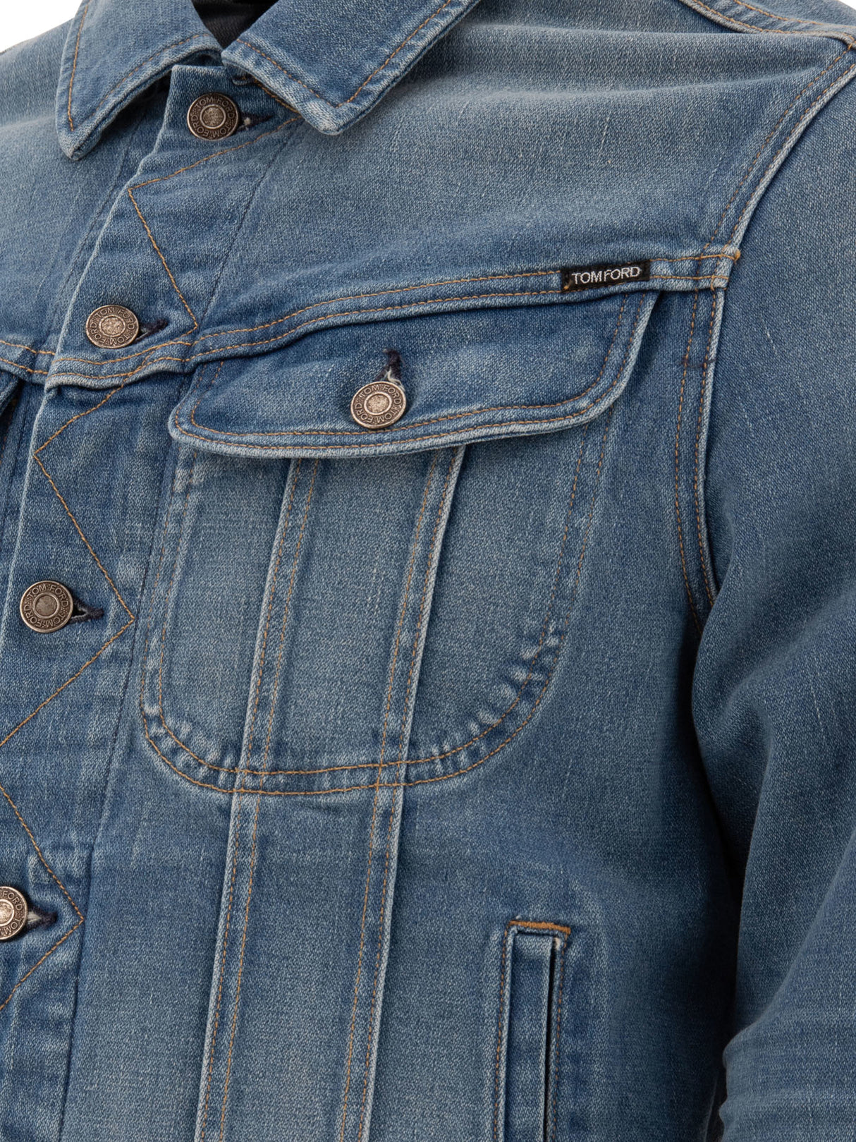 TOM FORD Classic Blue Denim Jacket