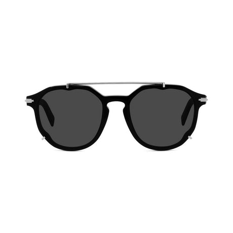 DIOR HOMME Sleek Acetate Sunglasses - Shiny Black Frame