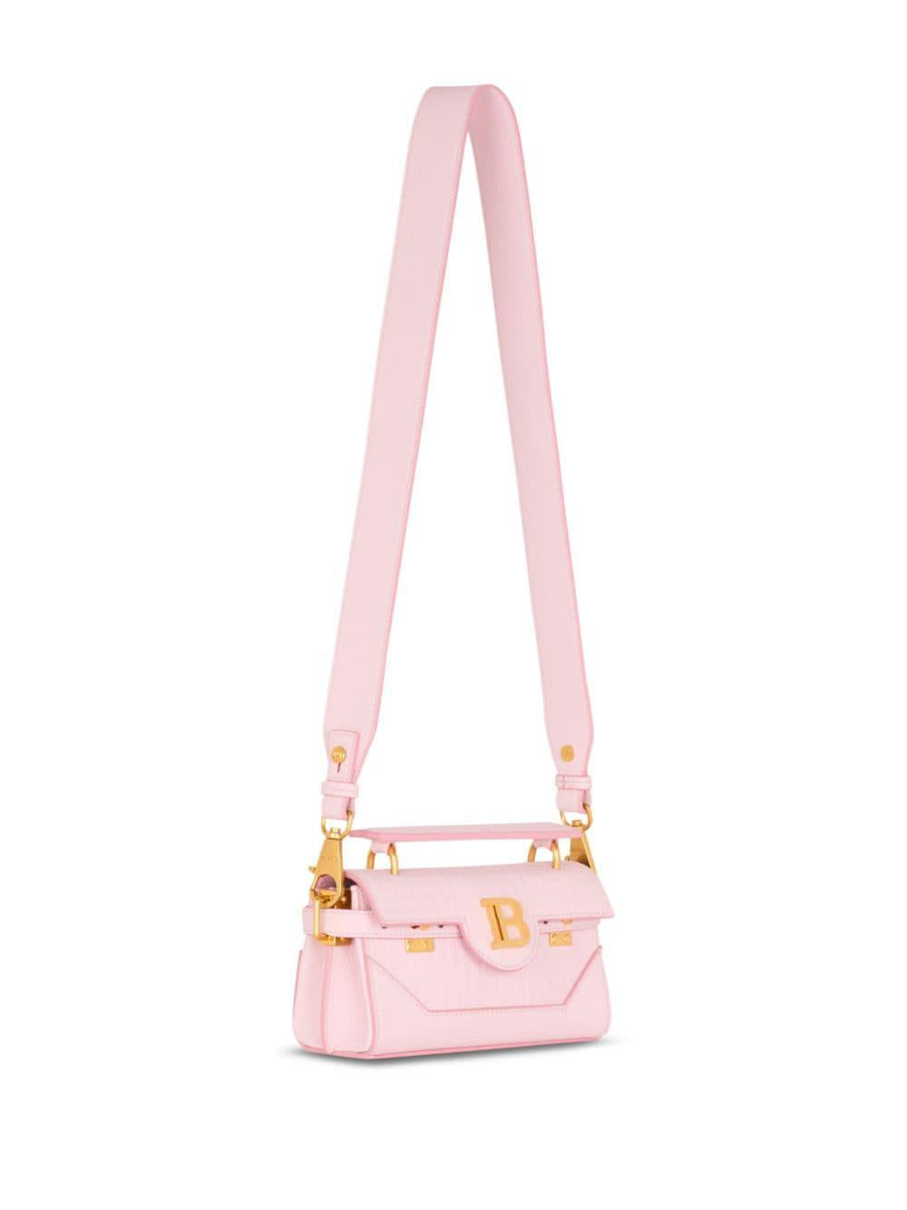 BALMAIN Elegant Mini Shoulder Bag in Roseclair