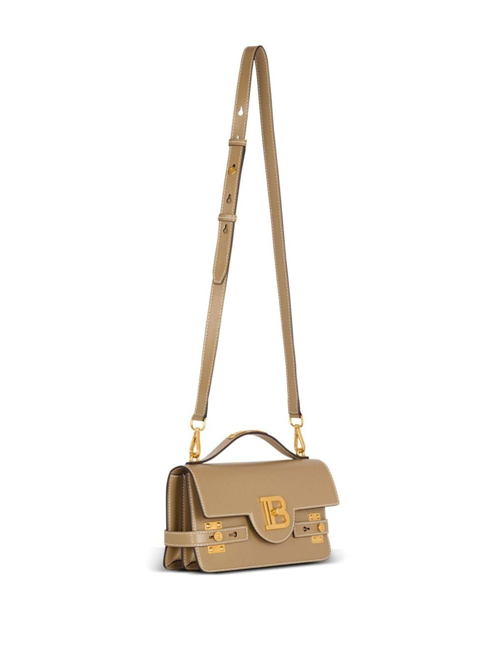 BALMAIN Shoulder Bag with Golden Logo - Fall/Winter 2024