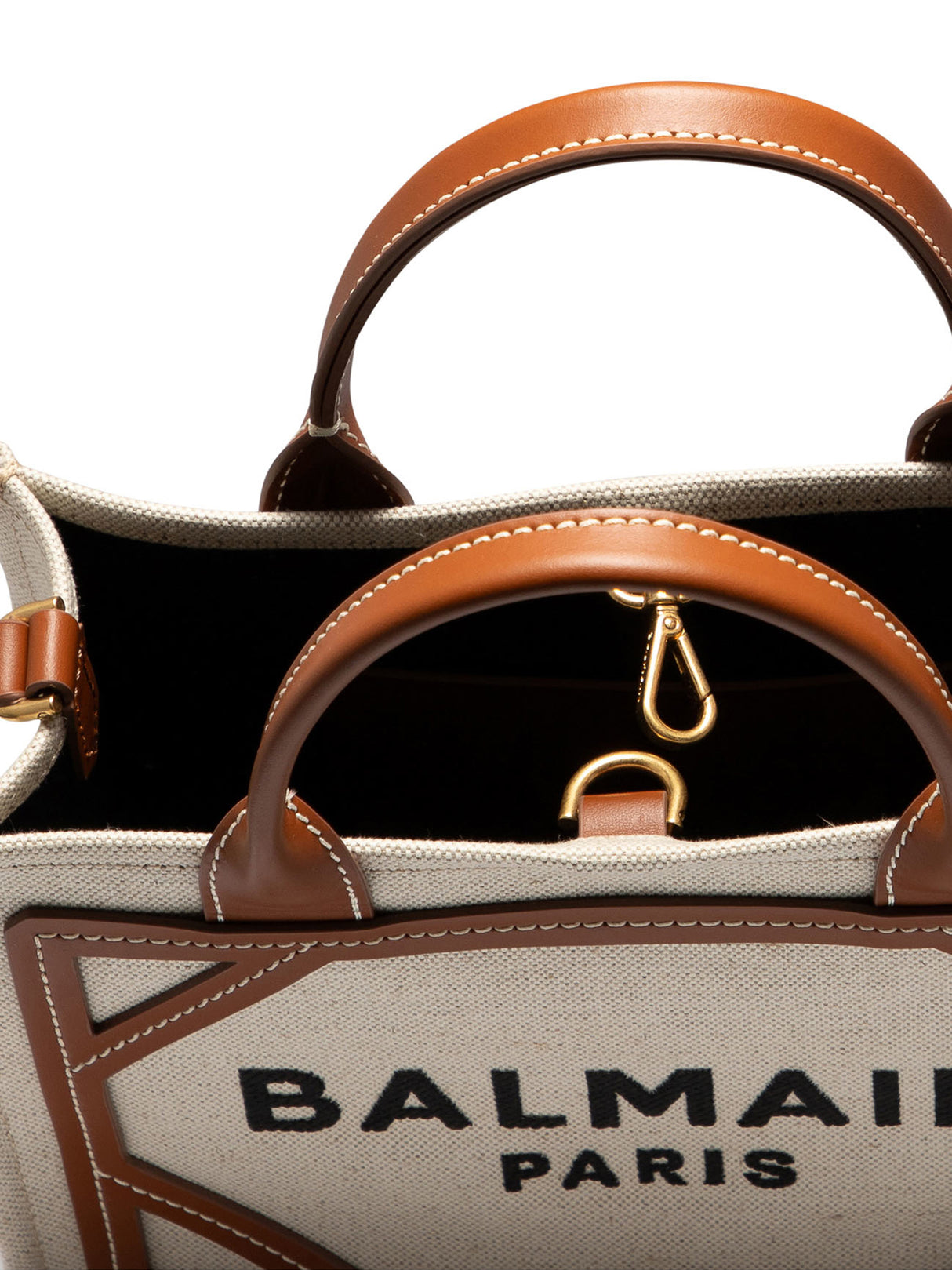 BALMAIN 24FW Beige Tote Bag for Women