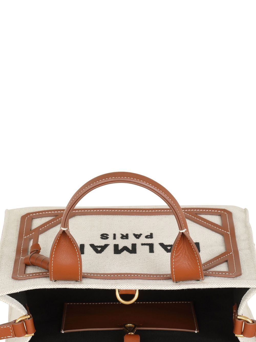 BALMAIN 24FW Beige Tote Bag for Women