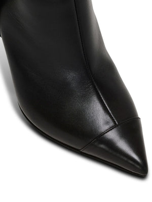 BALMAIN Chic Noir Ankle Boots