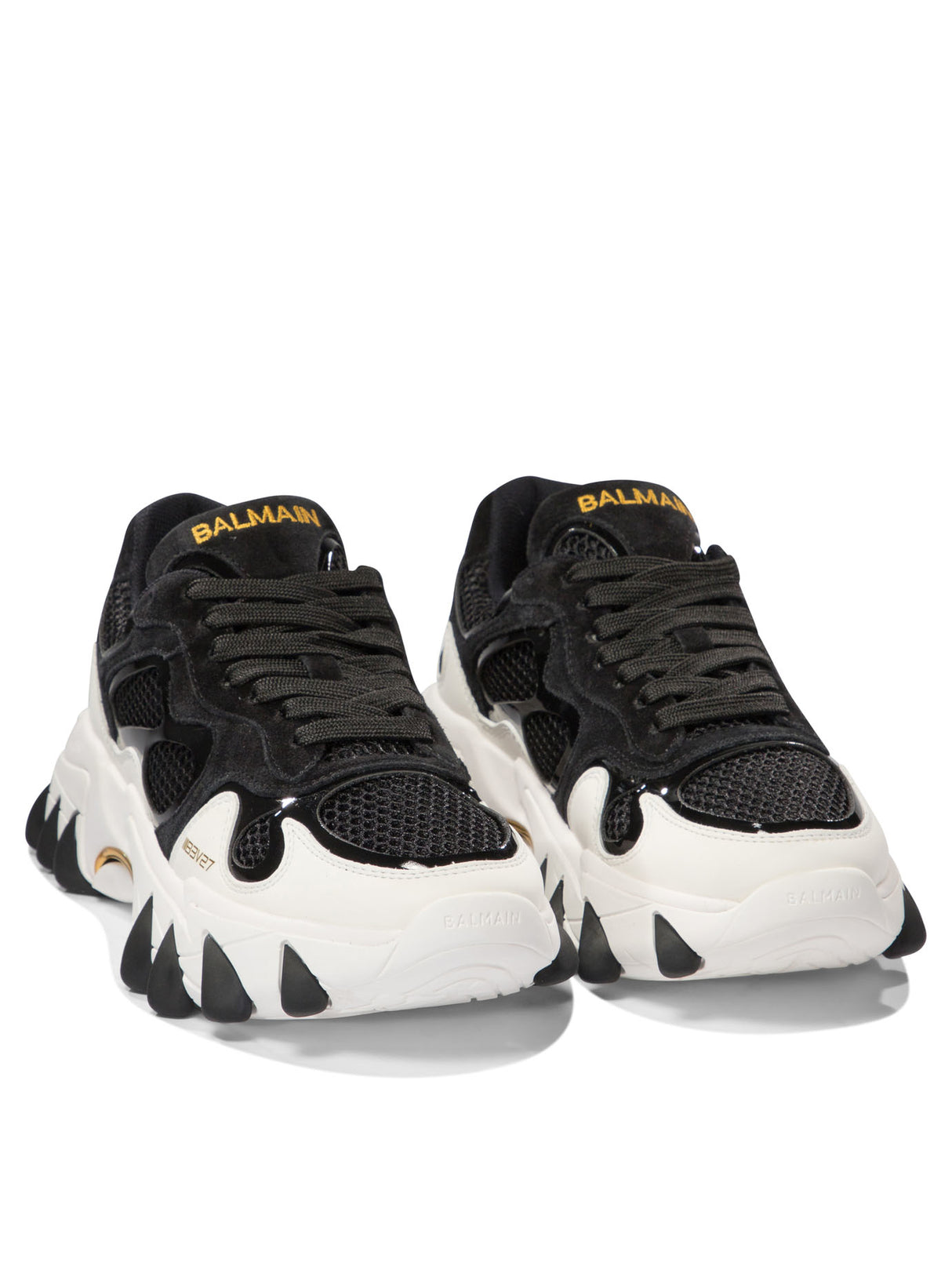 BALMAIN Urban Edge Mini Sneakers in Black