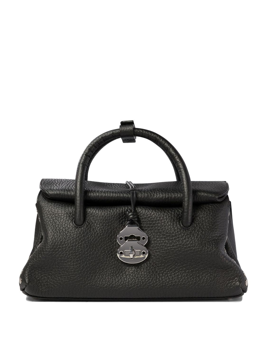 ZANELLATO Mini Leather Handbag with Distinctive Design