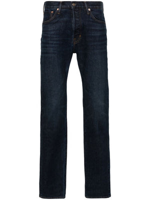 TOM FORD Navy Standard Fit Straight Leg Denim Jeans