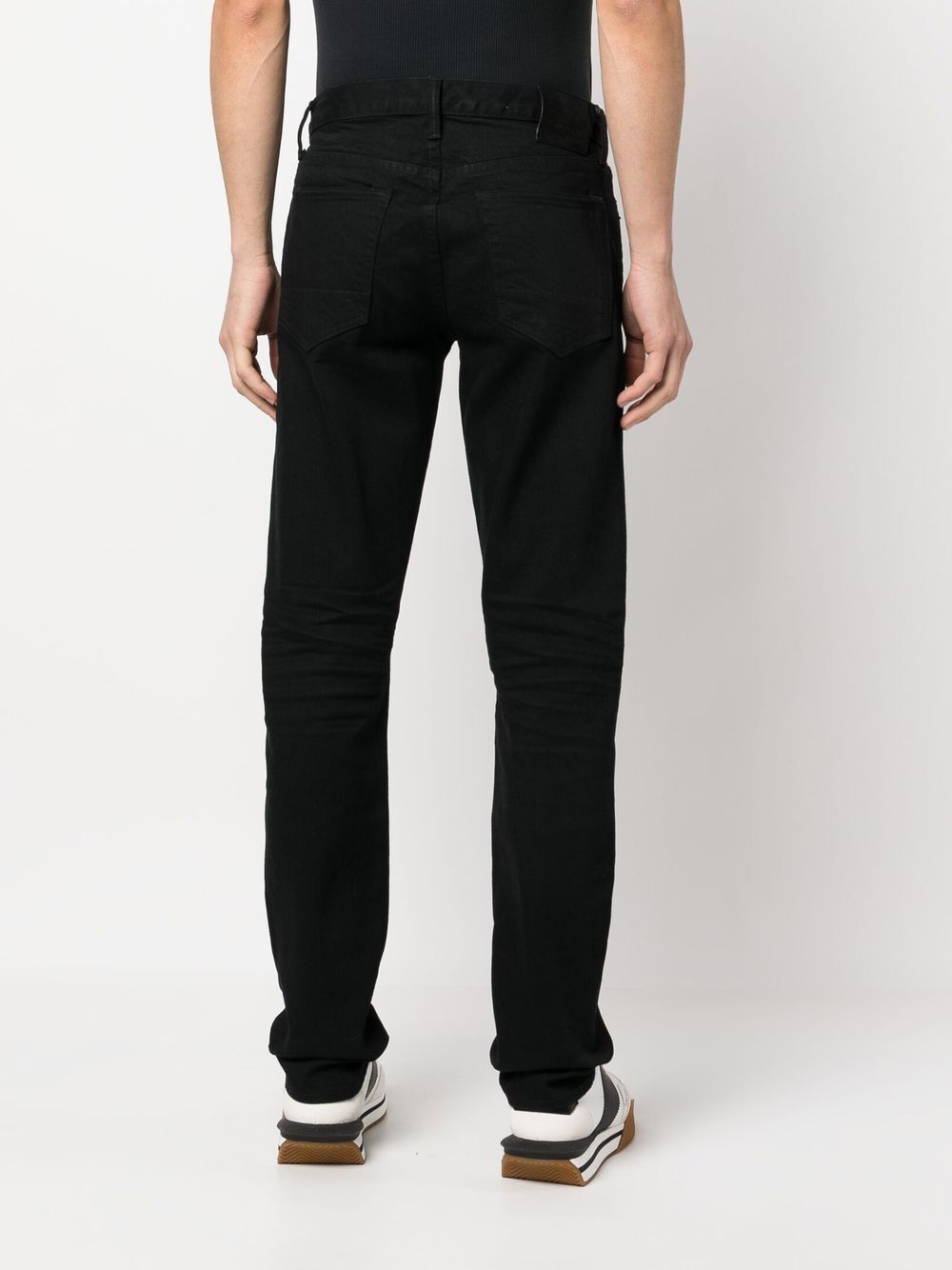 TOM FORD Mid Rise Slim-Fit Grey Jeans