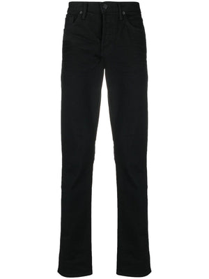 TOM FORD Mid Rise Slim-Fit Grey Jeans