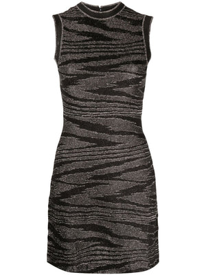 MISSONI Shimmering Zigzag Printed Midi Dress for Women from FW23 Collection