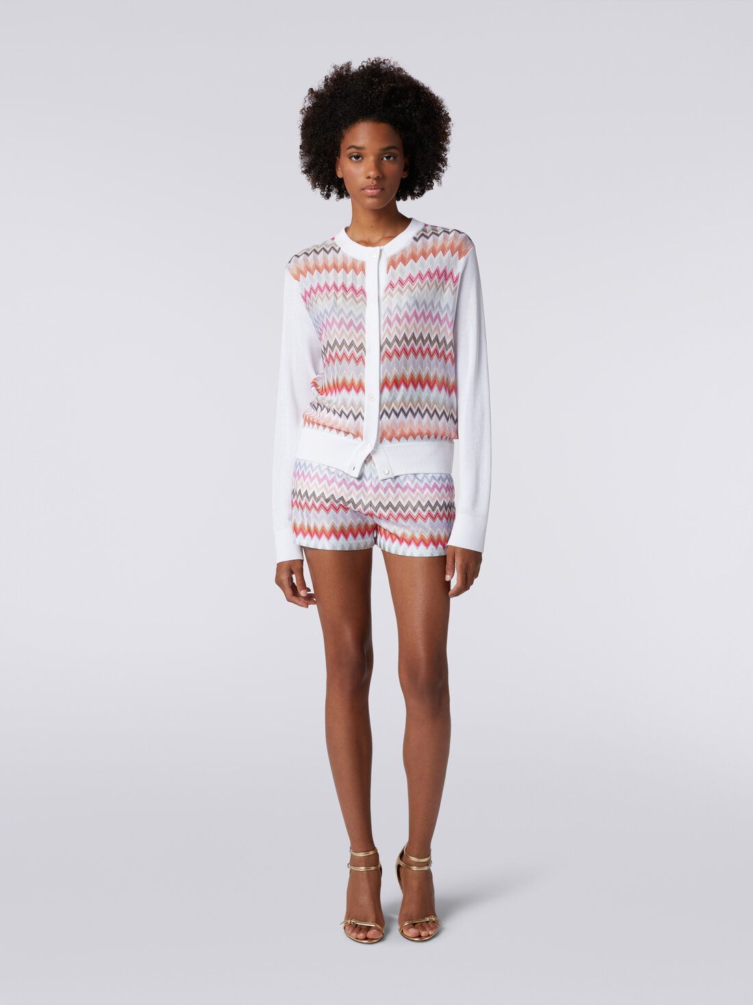 MISSONI Colorful Striped Cardigan for Women - SS24 Collection