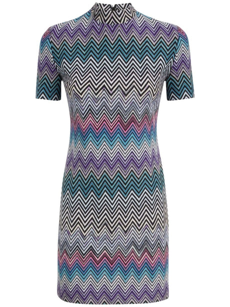 MISSONI Chic Zigzag Mini Dress for Women