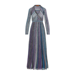 MISSONI Women's Viscose Long Dress for FW24