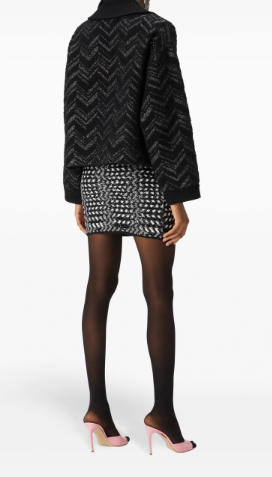 MISSONI Thigh-Length Zigzag Skirt