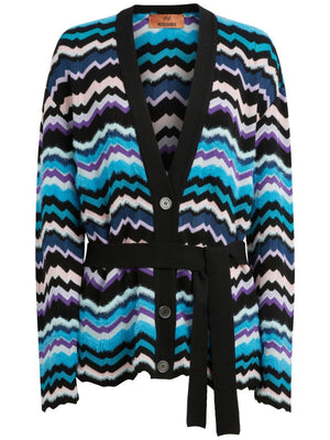 MISSONI Chic Patterned Cardigan for Women - Fall/Winter 2024