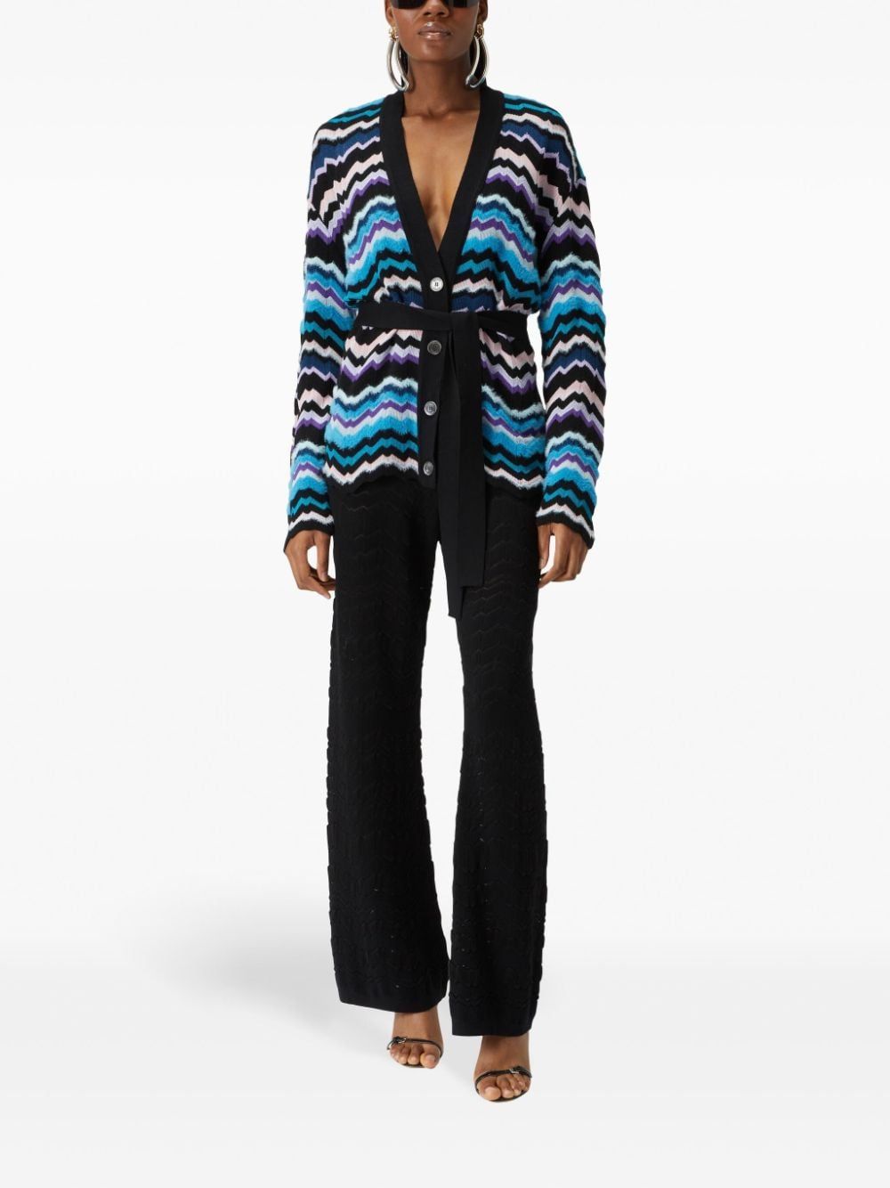 MISSONI Chic Patterned Cardigan for Women - Fall/Winter 2024