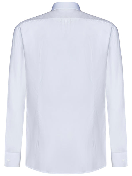 DSQUARED2 Sophisticated Slim-Fit Tuxedo Shirt for Men - Spring Summer 25