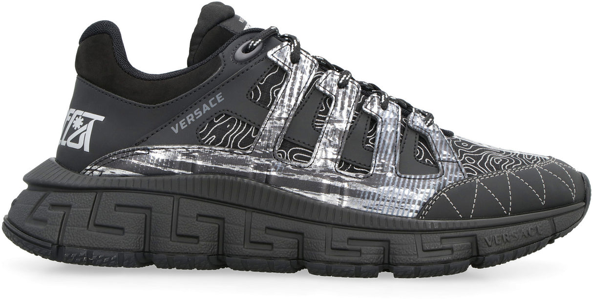 VERSACE Multilayer Technical Fabric Sneakers for Men