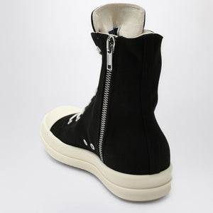 DRKSHDW Luxor High-Top Black Denim Sneakers