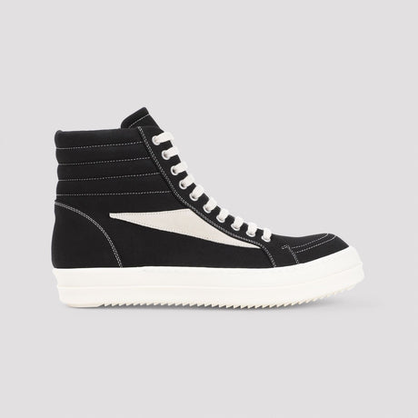 DRKSHDW Vintage High-Top Sneakers in Black