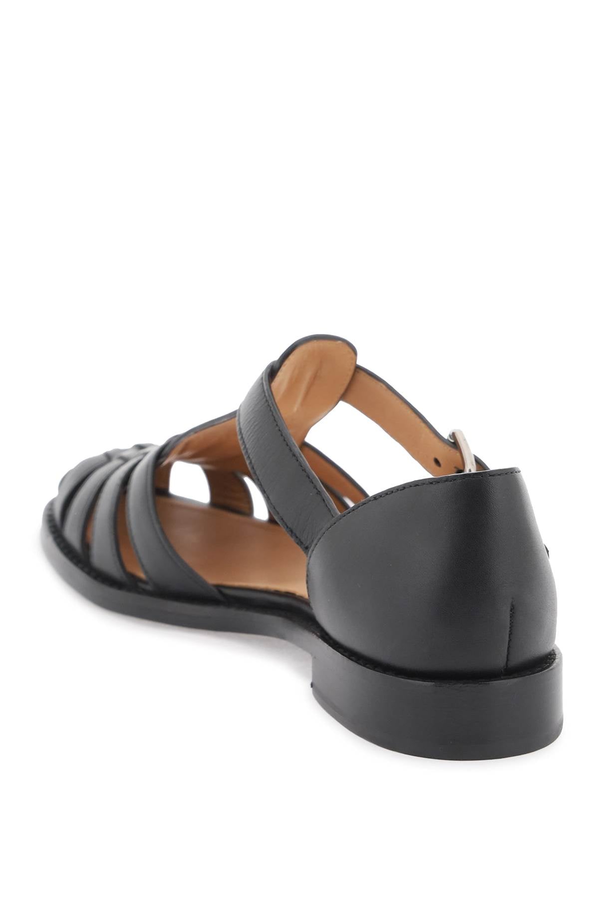 CHURCH'S Kelsey Prestige Calfskin Cage Sandal for Women - SS24