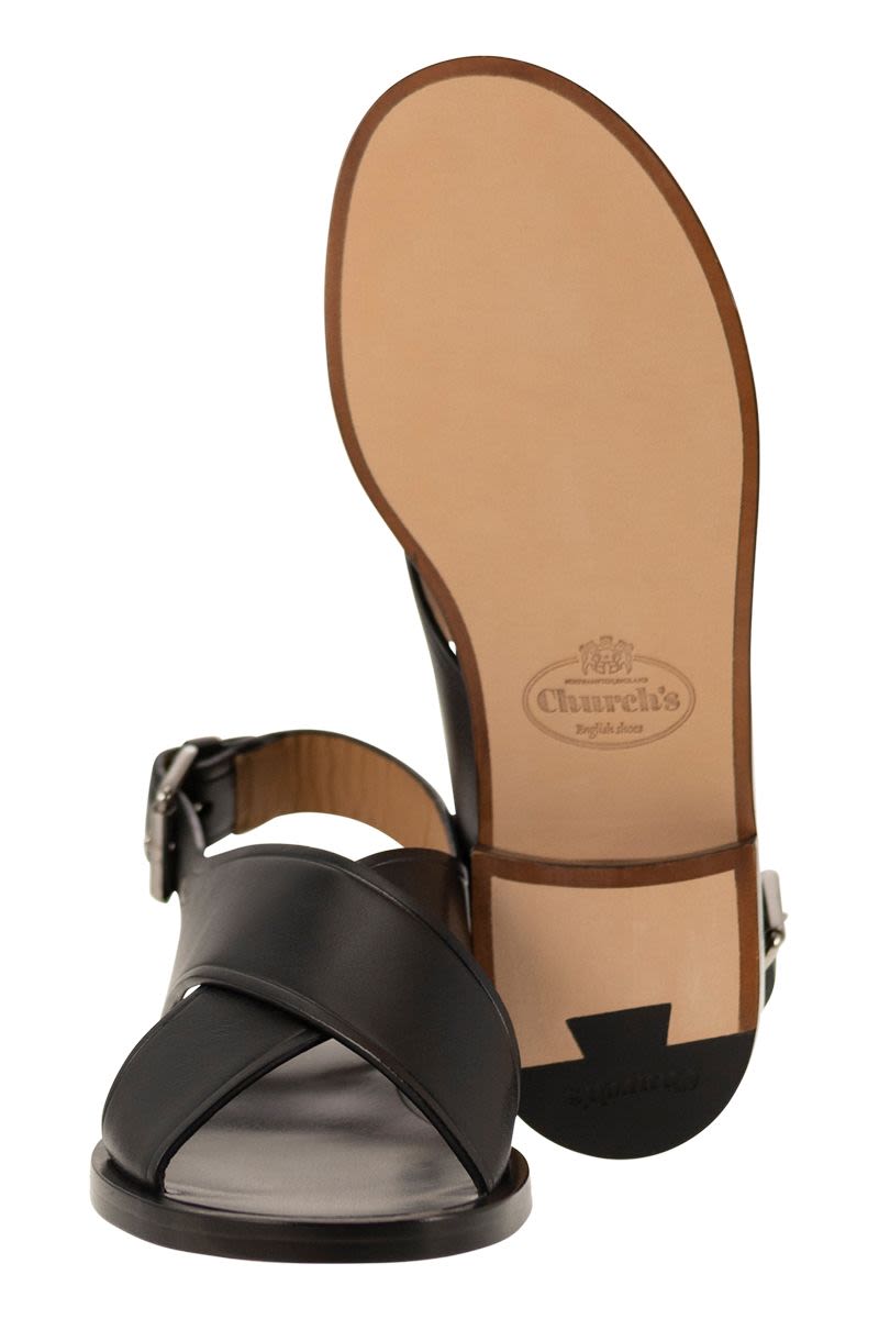 CHURCH'S Rhonda Leather Sandals for Women