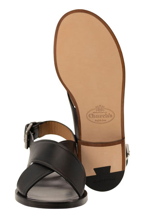 CHURCH'S Elegant Leather Sandals for Women