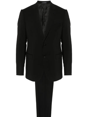 EMPORIO ARMANI Men's Classic Tailored Wool Suit