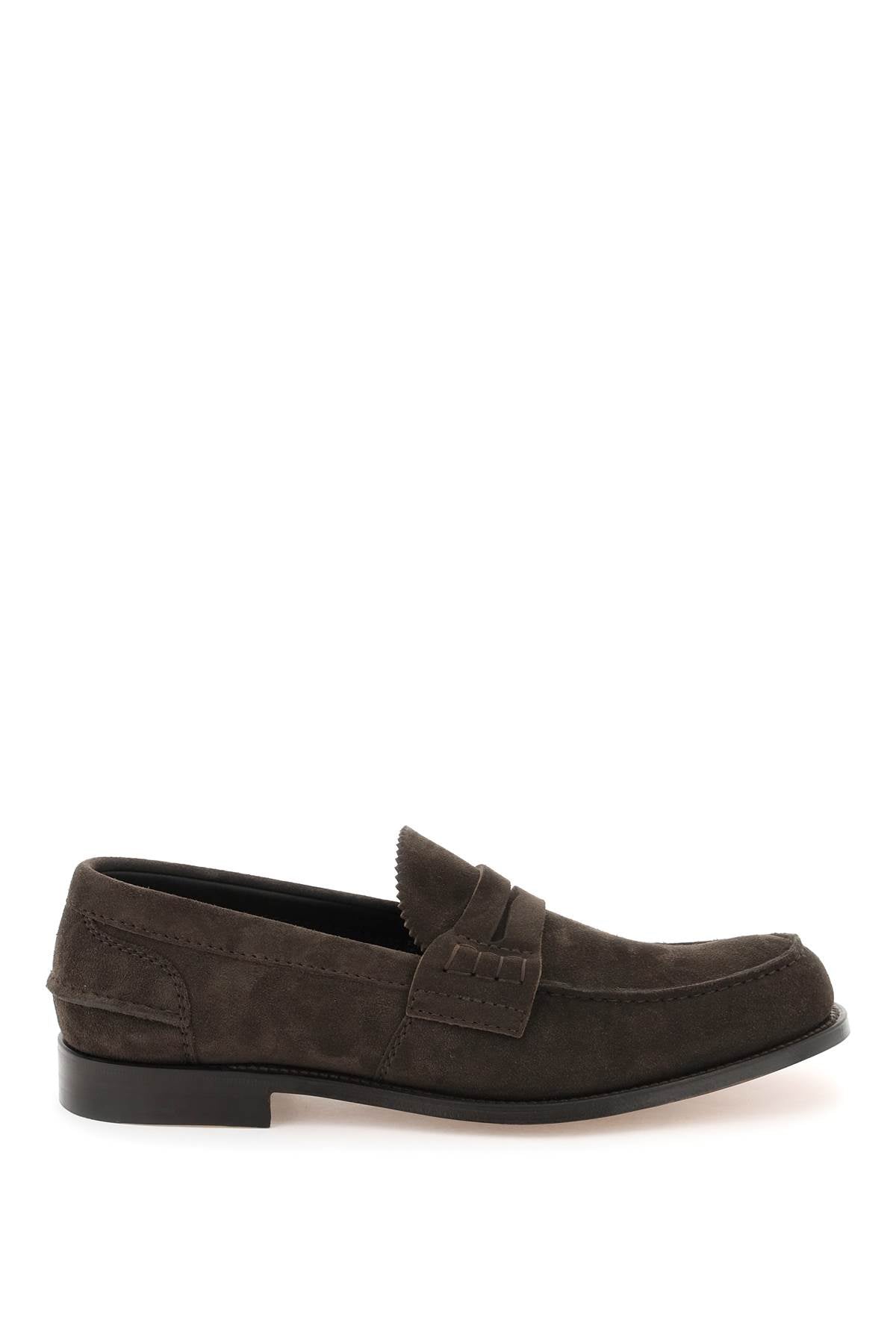 CHURCH'S Premium Suede Penny Loafer for Men