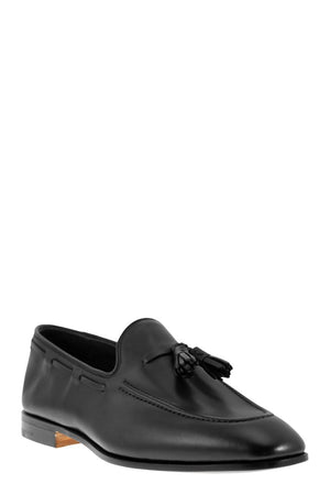 CHURCH'S Modern Tubular Loafer with Classic Tassels and Slim Elongated Toe for Men