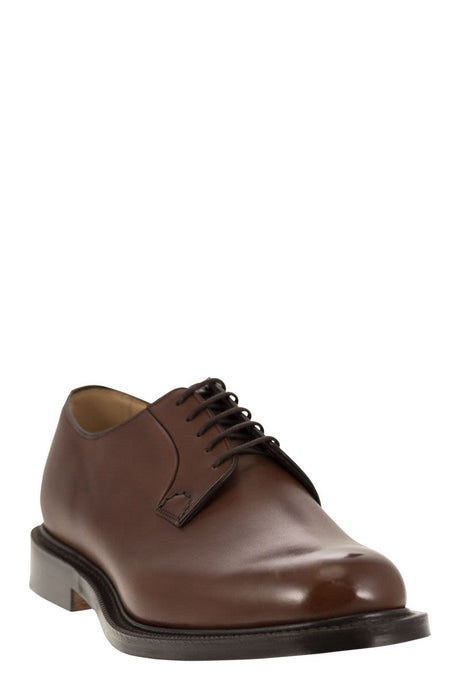 CHURCH'S Exquisite Artisanal Leather Derby Dress Shoes for Men