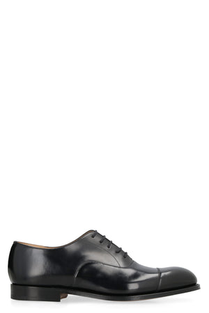 CHURCH'S Classic Leather Lace-Up Shoes for Men in Black