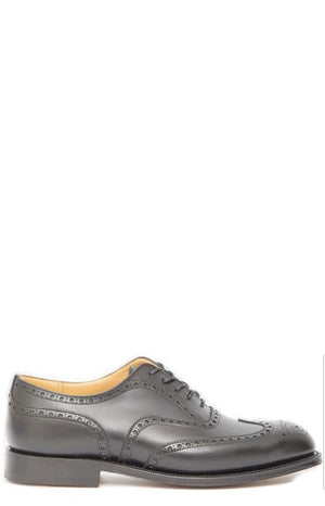 CHURCH'S Black Calfskin Chetwynd Oxford Shoes for Men