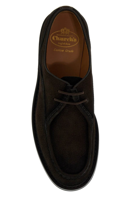 CHURCH'S Lymington Crafted Nubuck Lace-Up Shoes