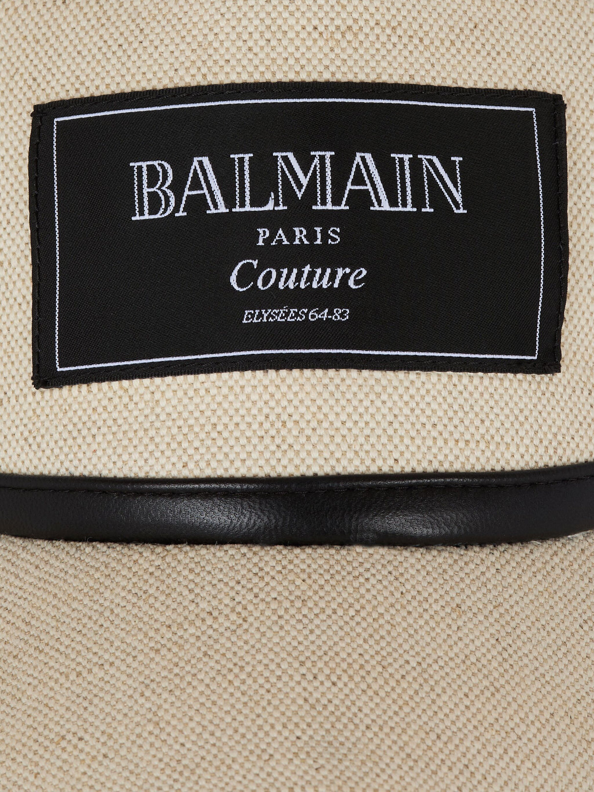 BALMAIN Vintage Canvas Cap for Women