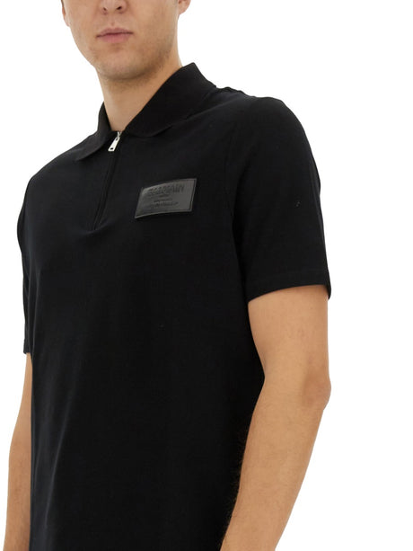 BALMAIN Men's Cotton Polo Shirt