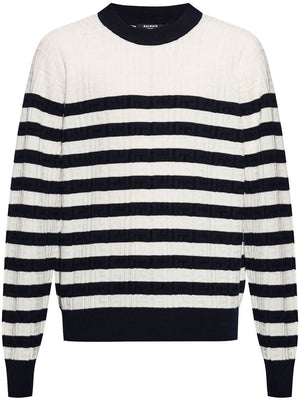 BALMAIN Classic Crew Neck Sweatshirt for Men