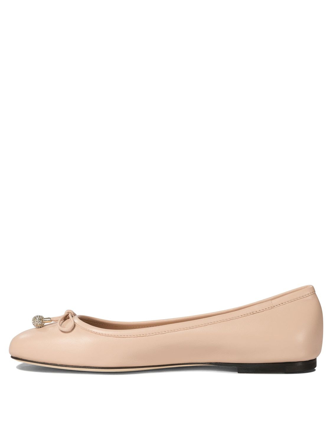 JIMMY CHOO Elme Ballet Flats in Nappa Leather