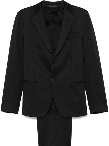 EMPORIO ARMANI Single-Breasted Suit for Men - FW24 Collection