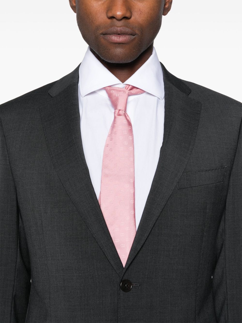 EMPORIO ARMANI Refined Grey Wool Suit