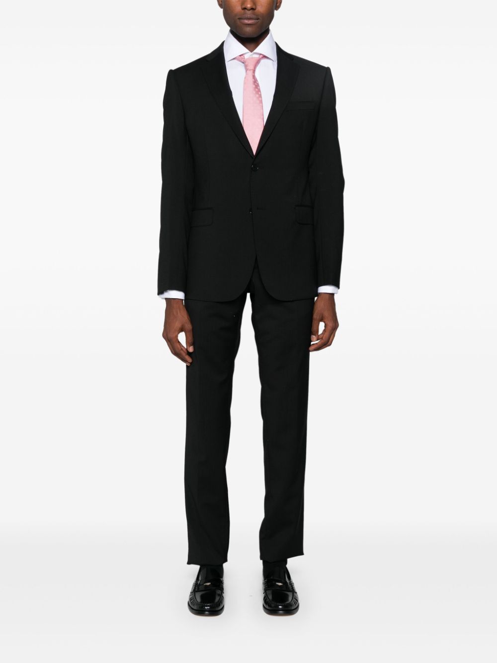 EMPORIO ARMANI Elegant Single-Breasted Wool Suit