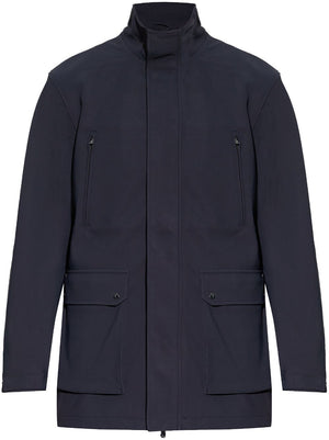 EMPORIO ARMANI Men's Navy Blouson Jacket