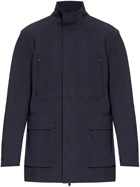 EMPORIO ARMANI Men's Navy Blouson Jacket