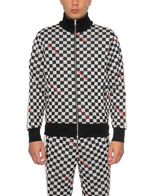 Áo nỉ PALM ANGELS Tracksuit Classic JQRD Damier nam