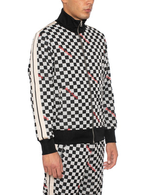 Áo nỉ PALM ANGELS Tracksuit Classic JQRD Damier nam