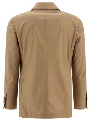 LARDINI Men's Beige 24SS Jacket - Stylish and Functional