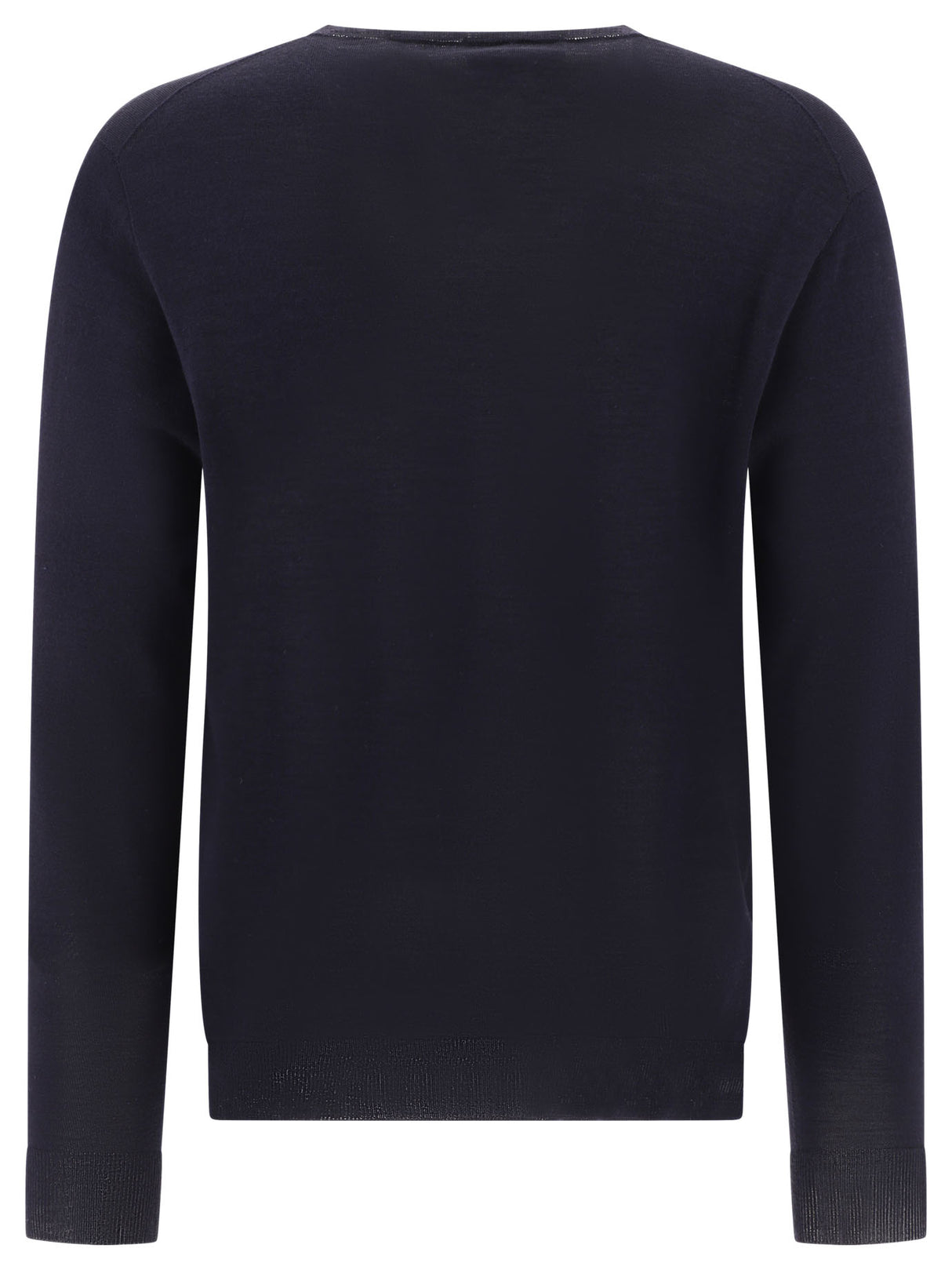 LARDINI Navy Wool-Blend Sweater for Men - SS24 Collection